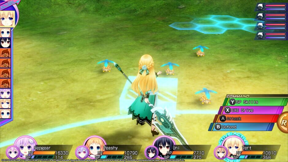 Hyperdimension Neptunia Re;Birth3: V Generation - Mini Island Screenshot
