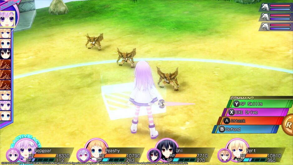 Hyperdimension Neptunia Re;Birth3: V Generation - Mini Island Screenshot