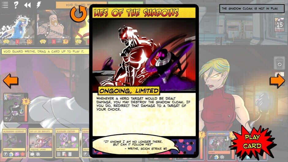 สกรีนช็อตจาก Sentinels of the Multiverse: Mini-Pack 5 - Void Guard (รูปที่ 9)