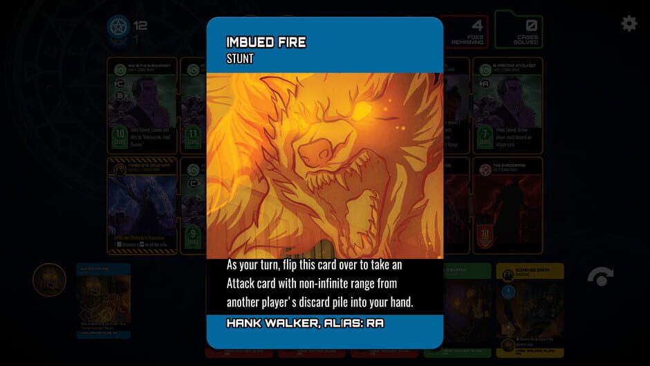 Dresden Files Cooperative Card Game: Ra Crossover Screenshot