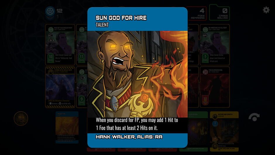 Dresden Files Cooperative Card Game: Ra Crossover Screenshot