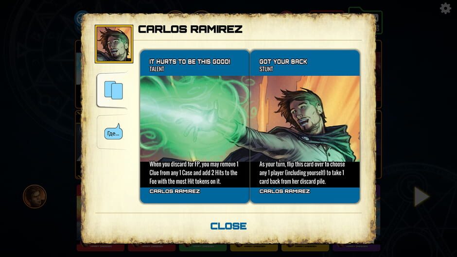 Dresden Files Cooperative Card Game: Wardens Attack Screenshot