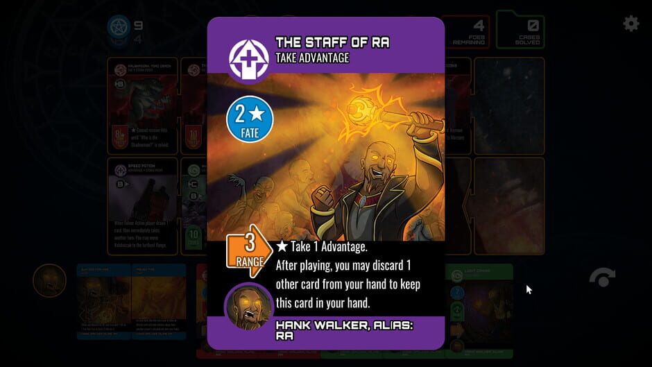 Dresden Files Cooperative Card Game: Ra Crossover Screenshot