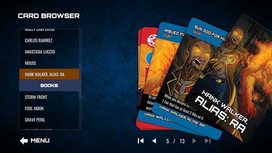 Dresden Files Cooperative Card Game: Ra Crossover Screenshot