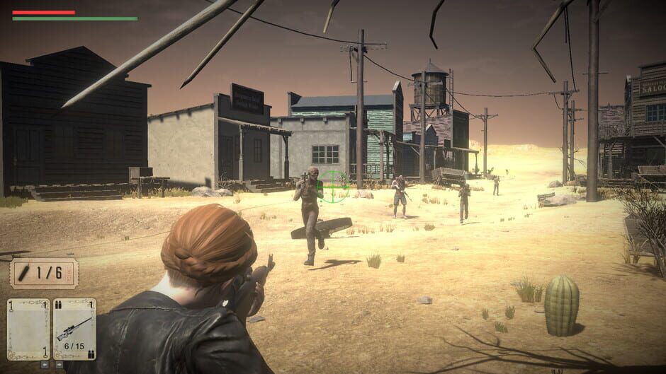 Gunslingers of the Wasteland vs. The Zombies from Mars Screenshot