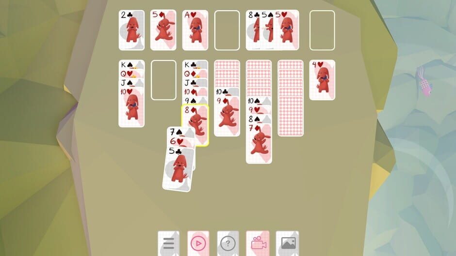 Buddy and Lucky Solitaire Screenshot