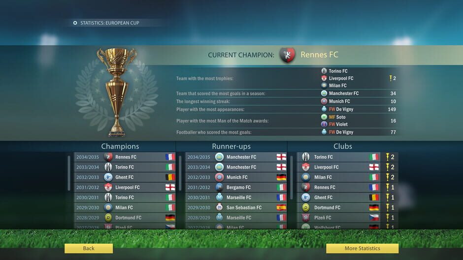 Football, Tactics & Glory: Football Stars Screenshot