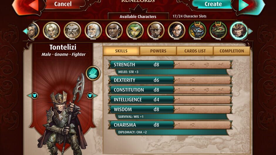 Pathfinder Adventures: A Fighter's Tale - Valeros Screenshot