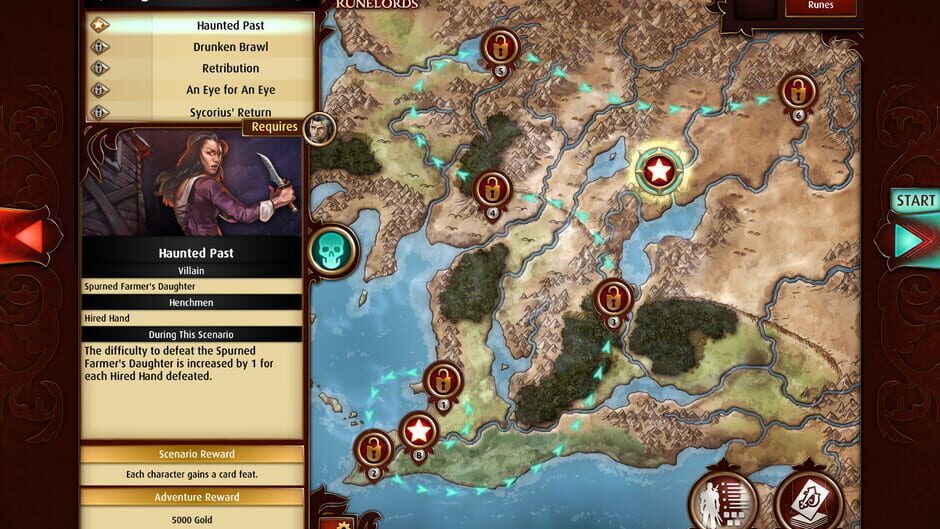 Pathfinder Adventures: A Fighter's Tale - Valeros Screenshot