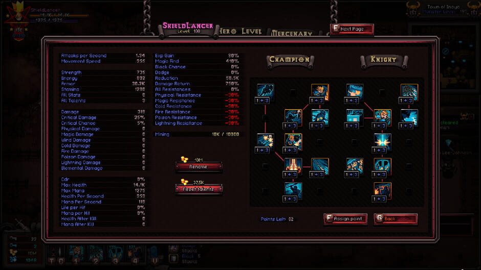 Hero Siege: Class - Shield Lancer Screenshot
