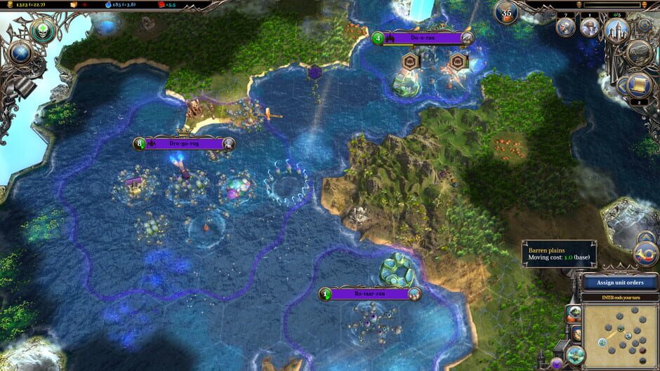 Warlock II: The Exiled - Wrath of the Nagas Screenshot