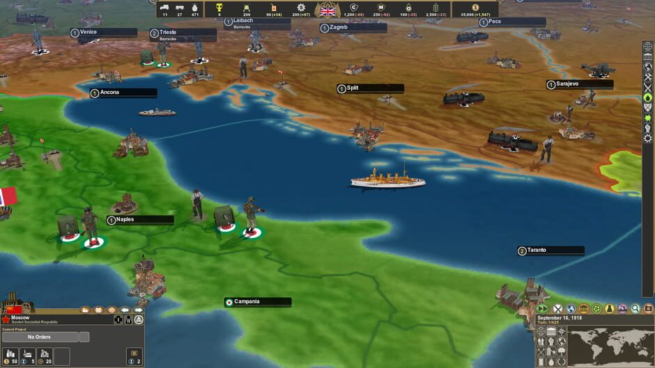 Making History: The Great War - The Red Army Screenshot