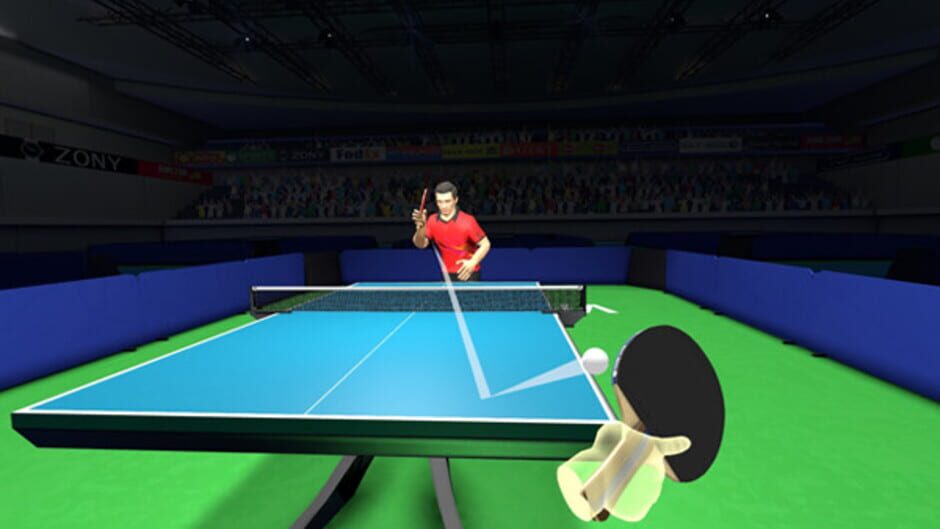 สกรีนช็อตจาก VR Super Sports: Table Tennis (รูปที่ 2)