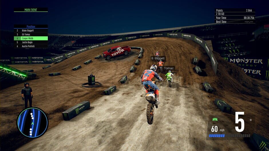 Monster Energy Supercross: The Official Videogame 3 - Monster Energy Cup Screenshot