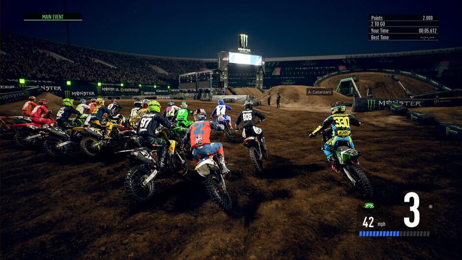 Monster Energy Supercross: The Official Videogame 3 - Monster Energy Cup Screenshot