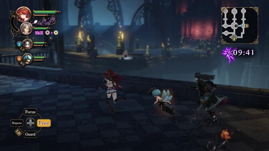 Nights of Azure 2: Bride of the New Moon - Side Story: Time Drifts Through the Moonlit Night Screenshot
