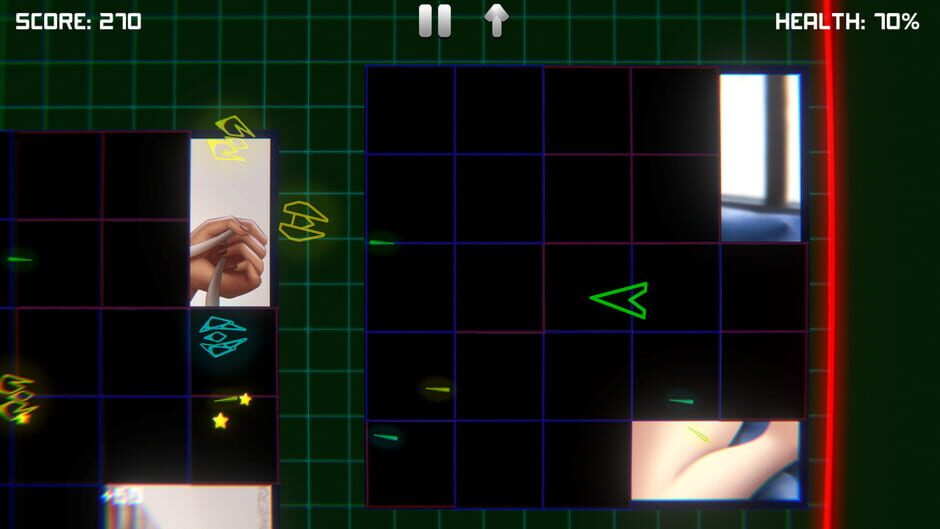 Synthwaifu: Neon Space Fighter Screenshot