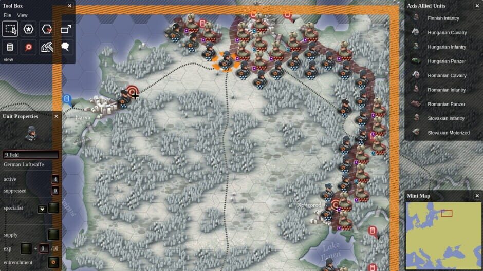Unity of Command: Red Turn screenshot
