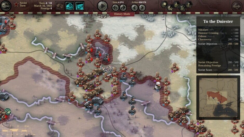 Unity of Command: Red Turn screenshot