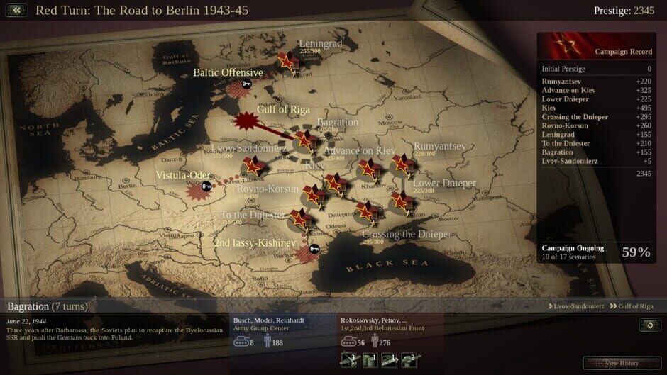 Unity of Command: Red Turn screenshot
