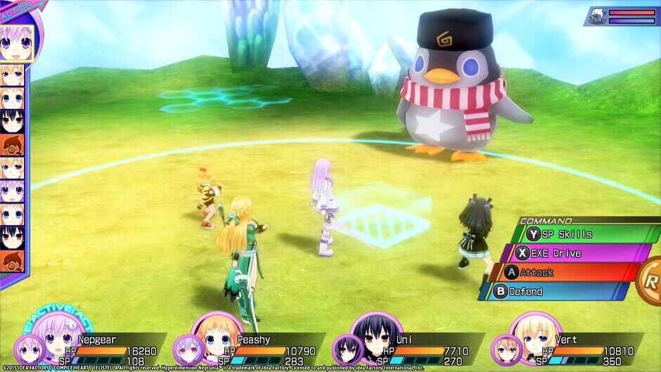 Hyperdimension Neptunia Re;Birth3 V Generation - Giant Island Screenshot