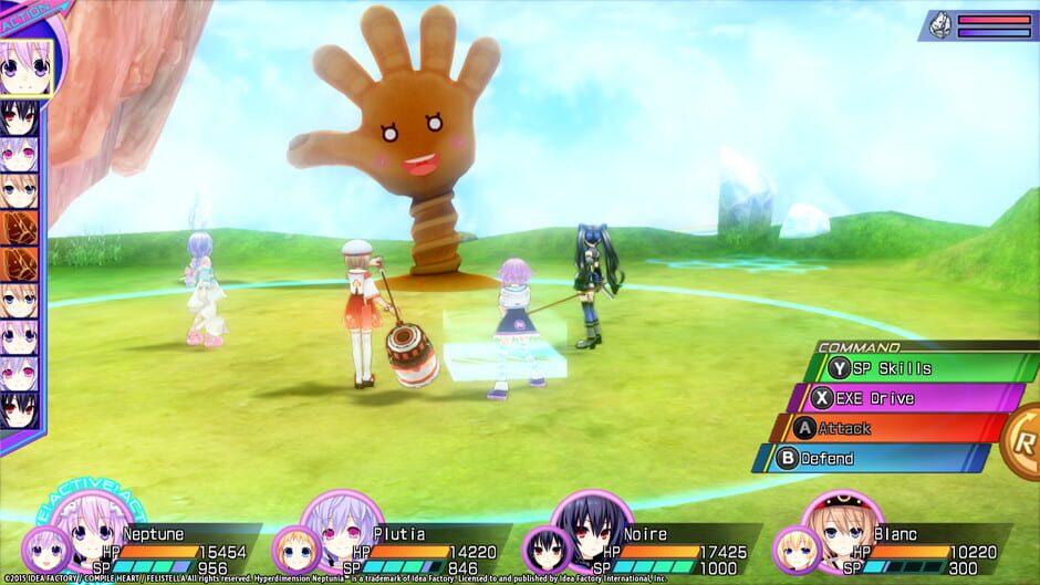 Hyperdimension Neptunia Re;Birth3 V Generation - Giant Island Screenshot