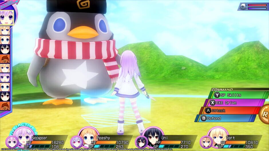 Hyperdimension Neptunia Re;Birth3 V Generation - Giant Island Screenshot