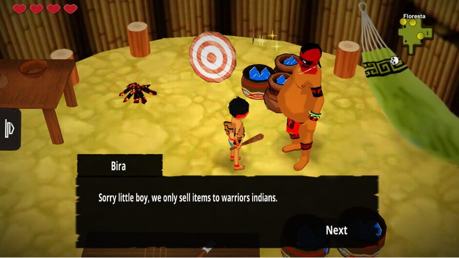 Caapora Adventure: Ojibe's Revenge Screenshot