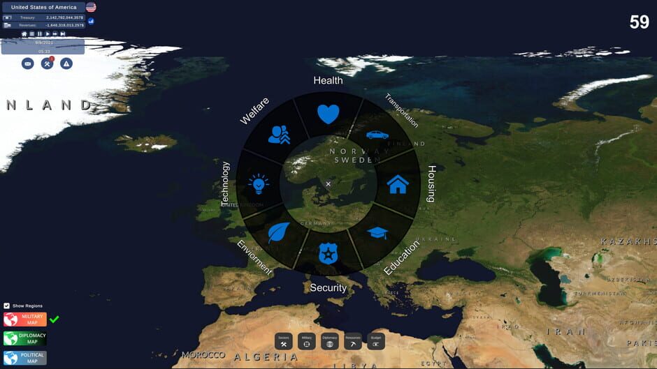 World Warfare & Economic Screenshot