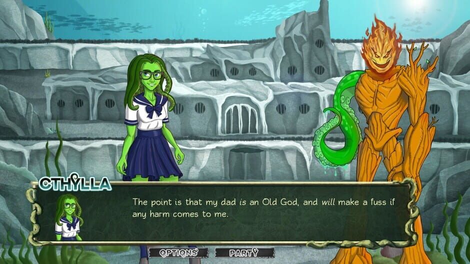 Mythos Ever After: A Cthulhu Dating Sim Screenshot