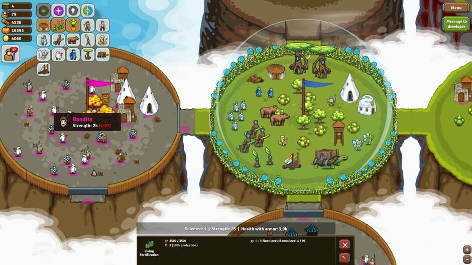 Circle Empires Rivals: Forces of Nature Screenshot