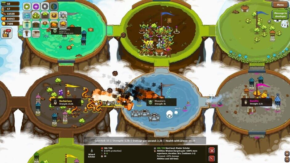 Circle Empires Rivals: Forces of Nature Screenshot