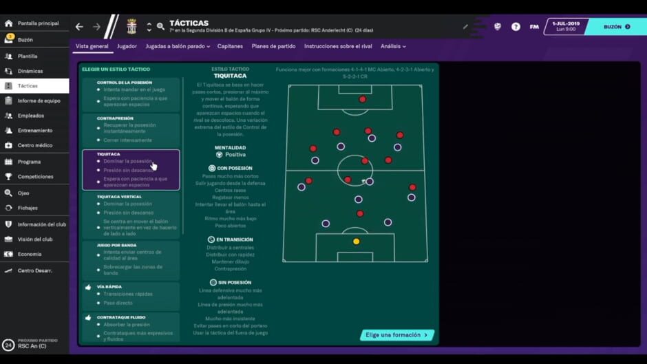Football Manager 2020 Touch Screenshot