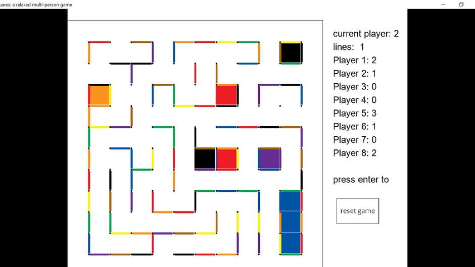 Squares screenshot