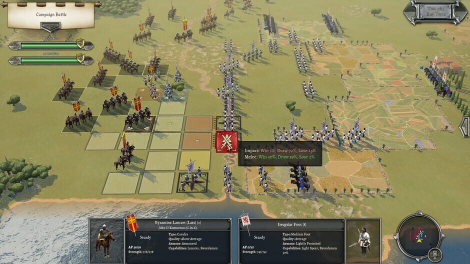 Field of Glory II: Medieval - Swords and Scimitars Screenshot