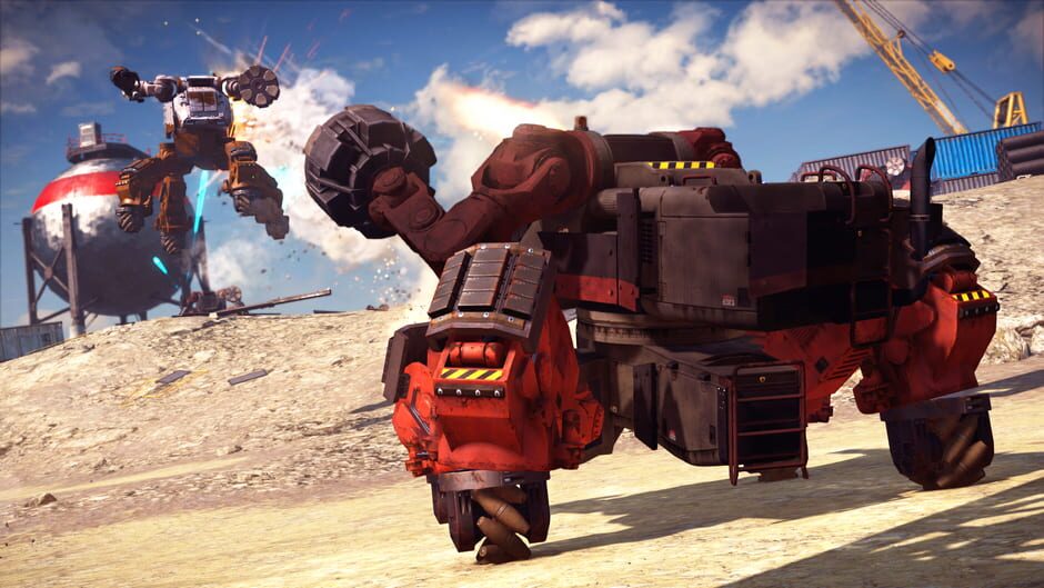 Just Cause 3: Mech Land Assault Screenshot