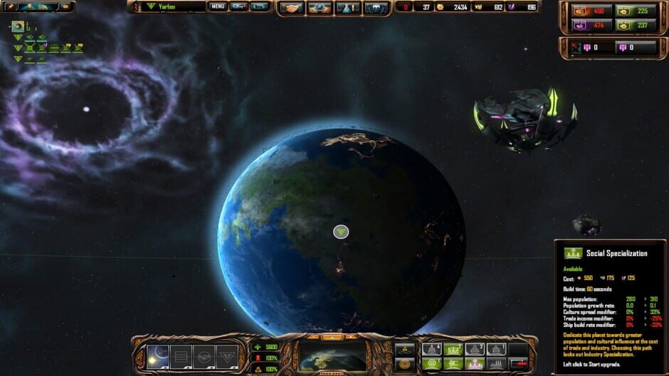Sins of a Solar Empire: Rebellion - Forbidden Worlds Screenshot