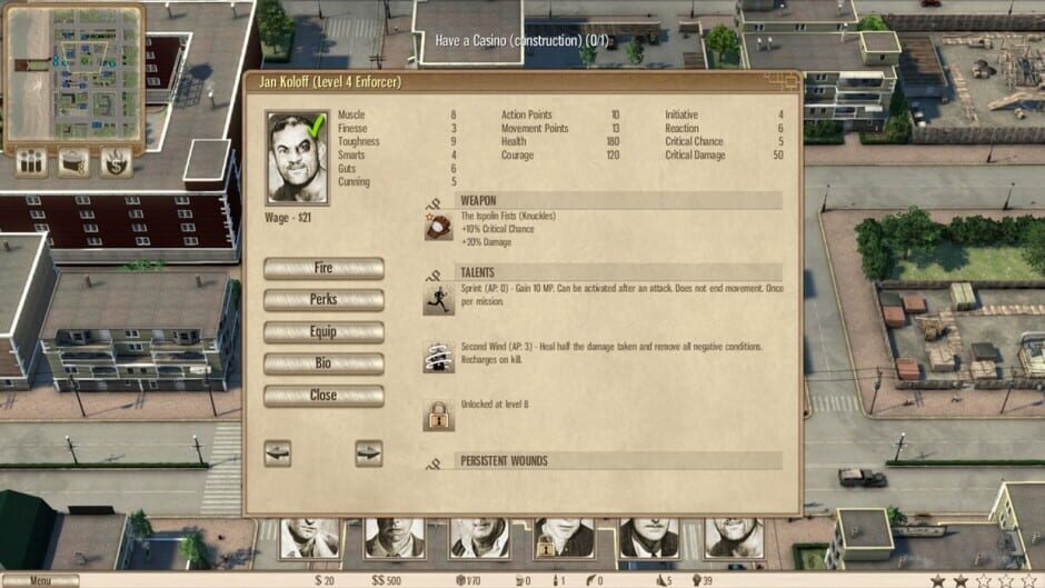 Omerta: City of Gangsters - The Bulgarian Colossus Screenshot