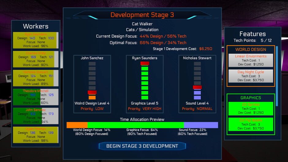 Game Dev Masters Screenshot