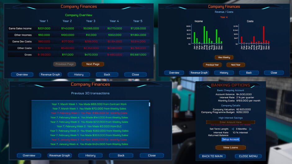 Game Dev Masters Screenshot