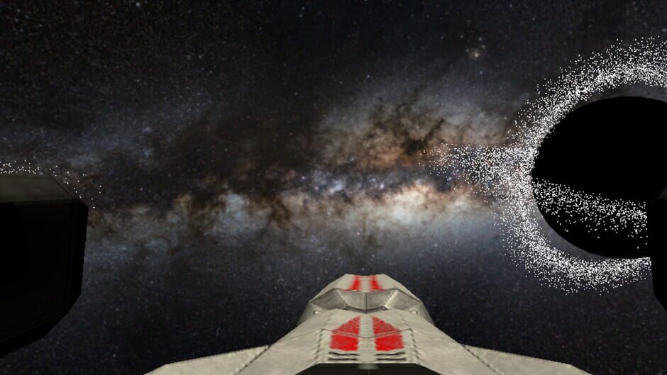 VR Black Hole Travel Hypothesis Screenshot