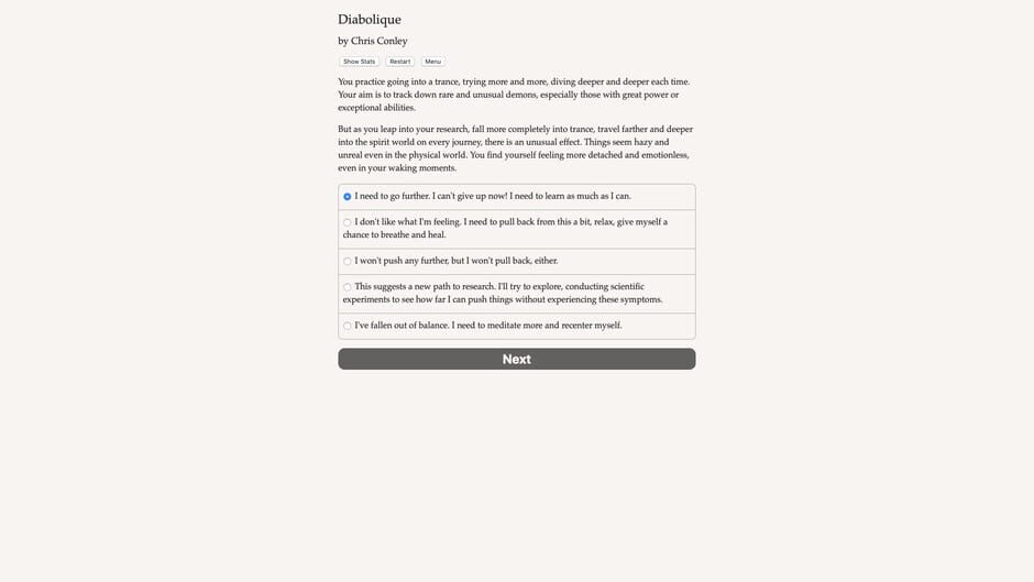 Revolution Diabolique Screenshot