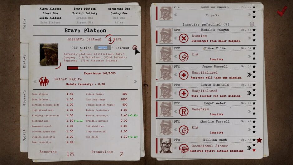 Radio Commander: Squad Management Screenshot