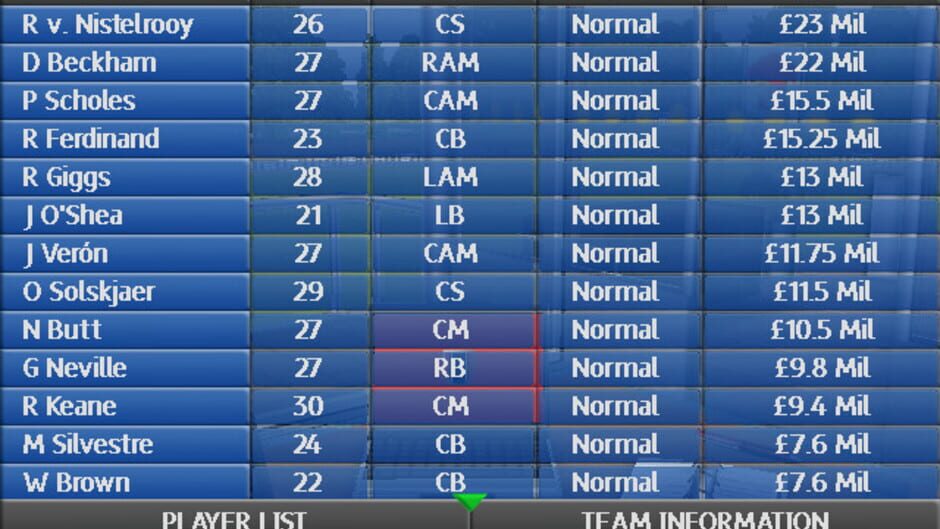 Premier Manager 02/03 Screenshot