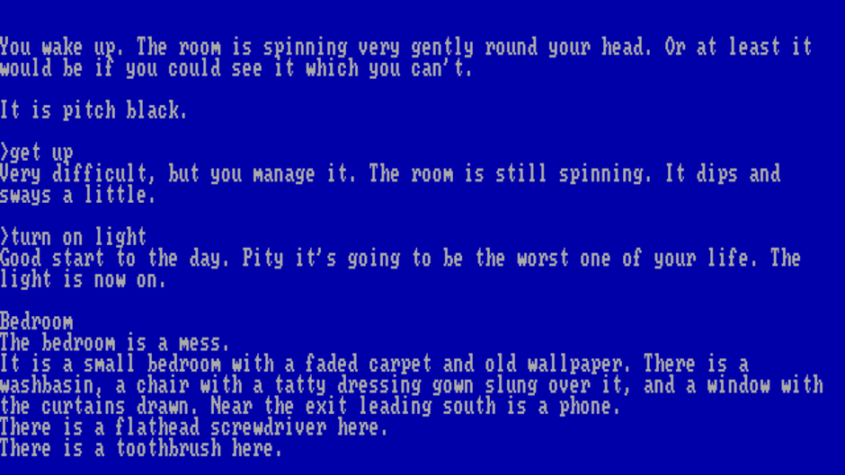The Hitchhiker's Guide to the Galaxy Screenshot