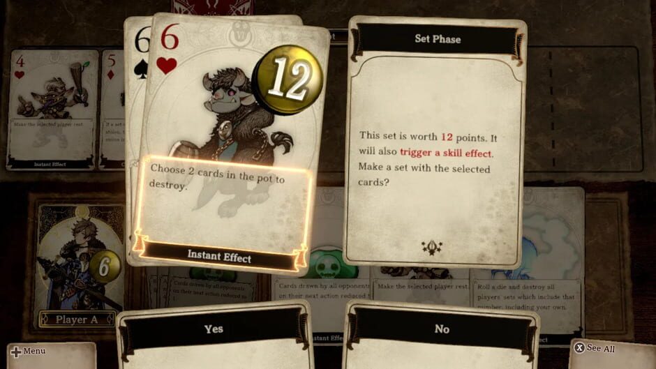 Voice of Cards: The Isle Dragon Roars Screenshot