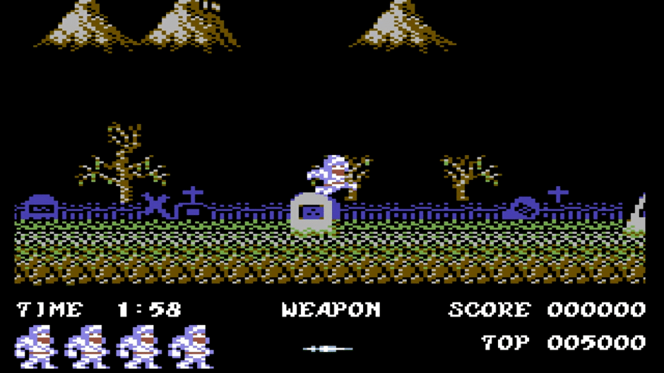 Ghosts'n Goblins Arcade Screenshot