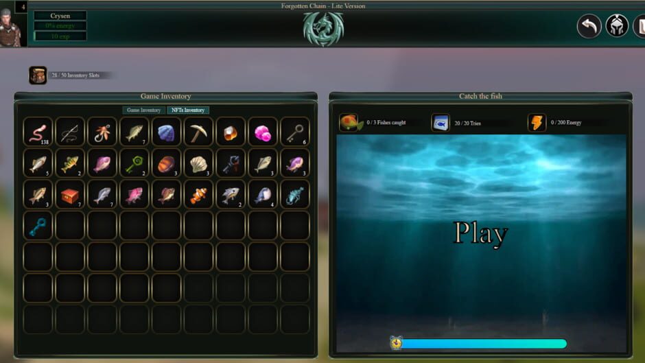 Screenshot Forgotten Chain