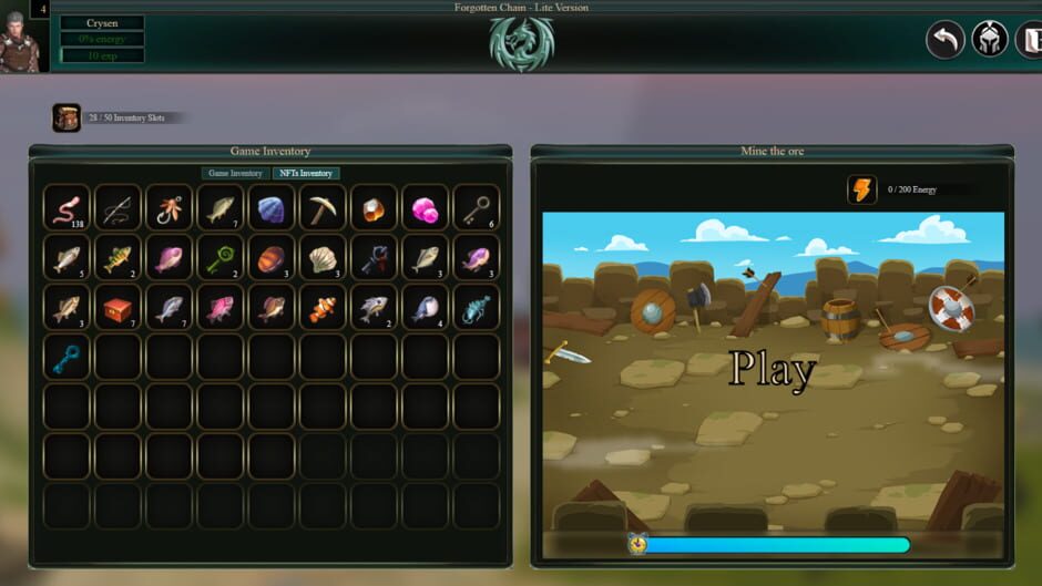 Screenshot Forgotten Chain