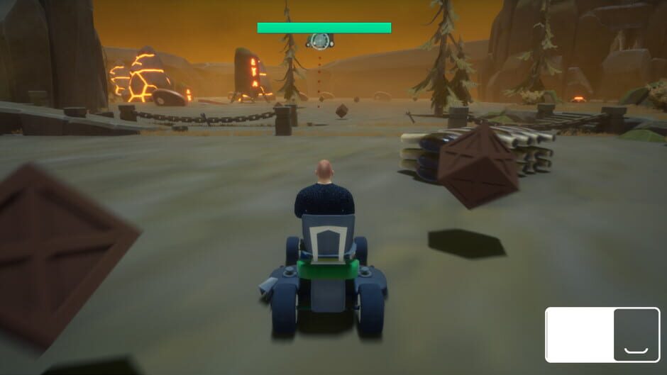 Lawnmower Game: Battle Screenshot